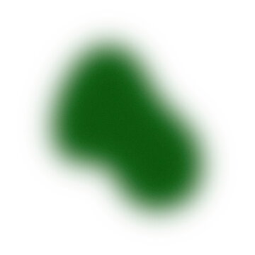 forme verte floue