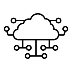 Cloud Computing Icon