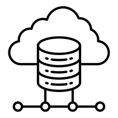 Cloud Data Icon