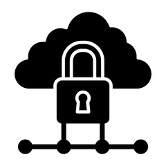 Cloud Lock Icon