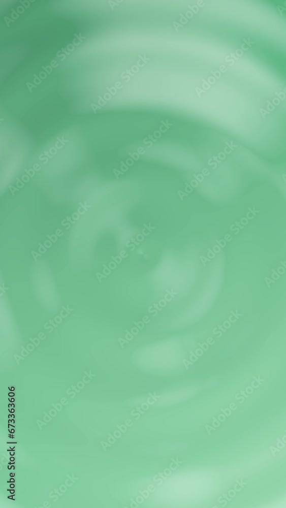Poster abstract ripple background video. vertical green background. animated seamless loop backdrop.