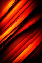 Fototapeta premium an abstract wallpaper with red background and orange strips