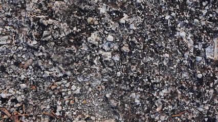 Background texture sharp stone blackish brown sharp stone, 
