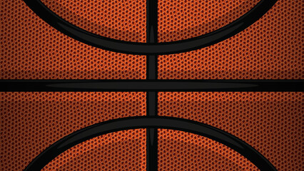 Seamless vector pattern basketball football texture repeating brish