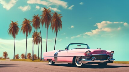 car on the beach   generated by AI