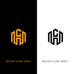 HC logo. H C design. White HC letter. HC, H C letter logo design. Initial letter HC linked circle uppercase monogram logo.