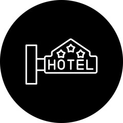 Hotel Sign Icon