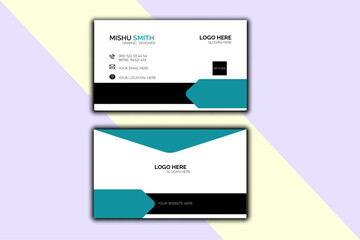 template with design,Real estate busniess card design, creative simple concept Premium Vector design, double sided graphics Templates perfect for creative professional business card