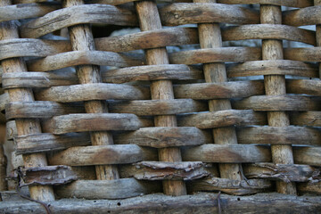 Agricultural tools, particularly the decoration of a pannier