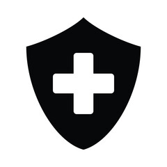 Obraz premium Health Insurance icon logo design vector template illustration. EPS 10