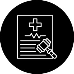 Health Law Icon