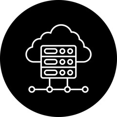 Cloud Server Icon