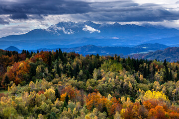 Tatry Wysokie - Słowacja Łomnica, Durny Szczyt z Góry Koziarz