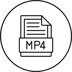Mp4 Icon