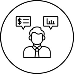 Financial Advisor Icon