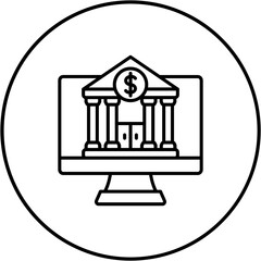 Online Banking Icon