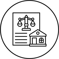 Property Law Icon