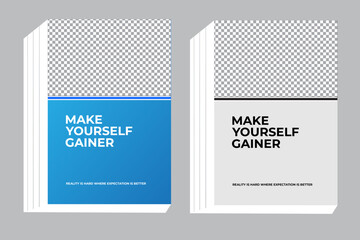 Vector cover design or flyer, brochure, banner, business, creative design