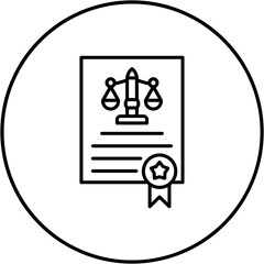 Certificate Icon