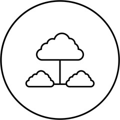 Cloud Sharing Icon