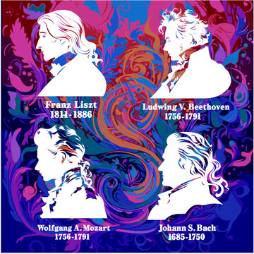 4 Great Composers 4人の大作曲家