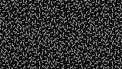 Seamless vector pattern swatch texture stipple dots memphis design vintage 90's 80's