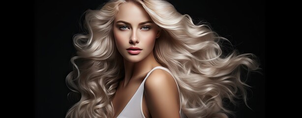 Fototapeta premium Girl with blond hairs