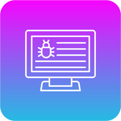 Fototapeta premium Cybercrime Icon