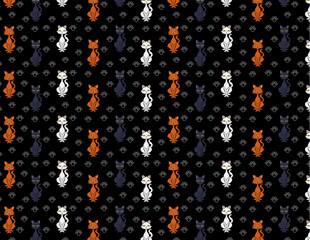 Three Cats Pattern