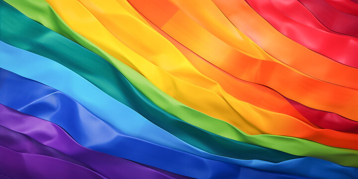 Regenbogen Hintergrund KI