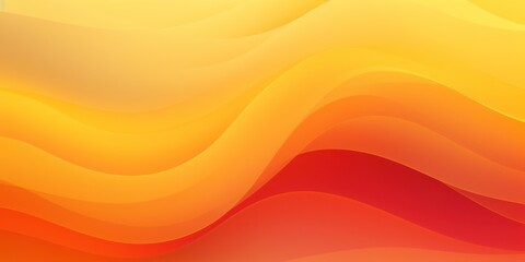 A wavy gradient from yellow to red, background