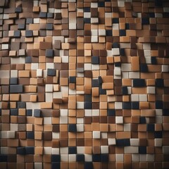 tile background A mosaic tile background with a detailed and elegant texture and a variety of sizes 
