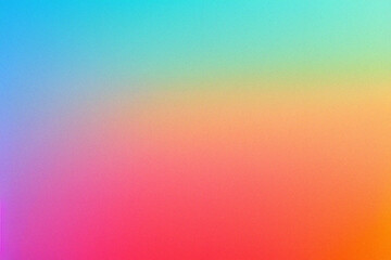 Light Green, Orange, Purple, Red Color gradient, rough grain noise. Abstract Background.