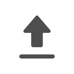 upload icon design vector template