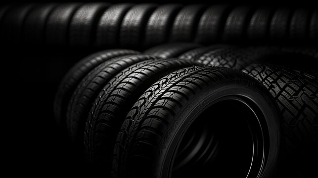 New tires background