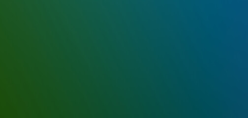 Horizontal green-blue background. Background for design and graphic resources. Empty space for text.