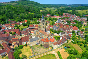 Gothic church of the Virgin Mary of Saint-Père built during the 13th to 15th centuries. It is a commune in the Yonne department of Burgundy, Morvan National Park, southeast of the Vézelay.