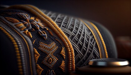 knitting pattern. Generated in ai