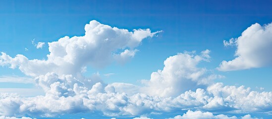 Naklejka na ściany i meble Sky with clouds in the background
