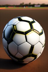 soccer ball on grass