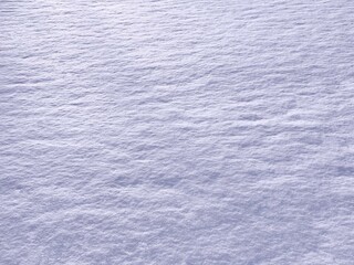 White snow background.