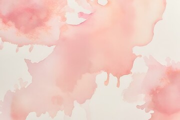 Obraz na płótnie Canvas Abstract watercolor wallpaper, Pink watercolor wallpaper Pink watercolor background, Pink ink blot background