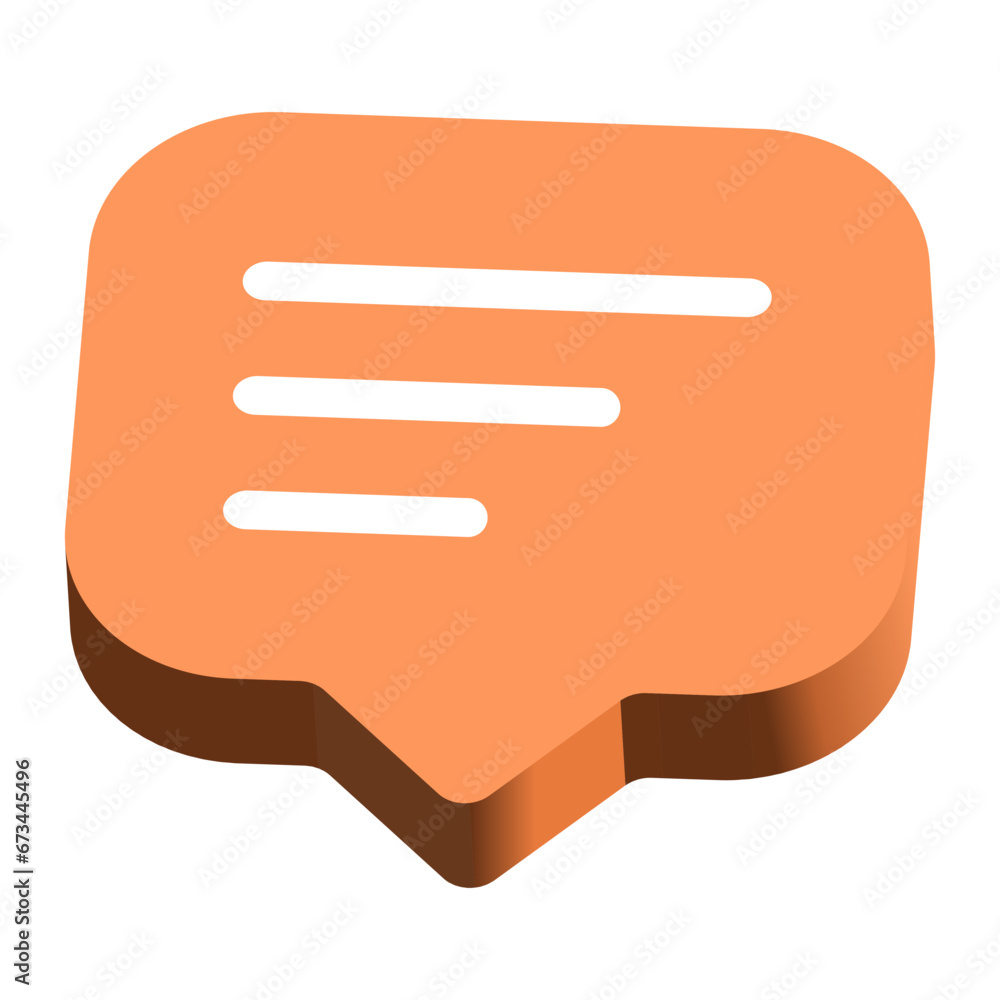 Poster 3d message chat icon speech bubble symbol comment icon - talk message Bubble chat icon with dots three points. online communication, Conversation, chatting icons