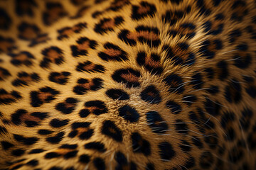 A close up background texture of a cheetah's fur.