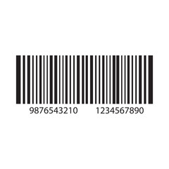 barcodes icon logo vector design template