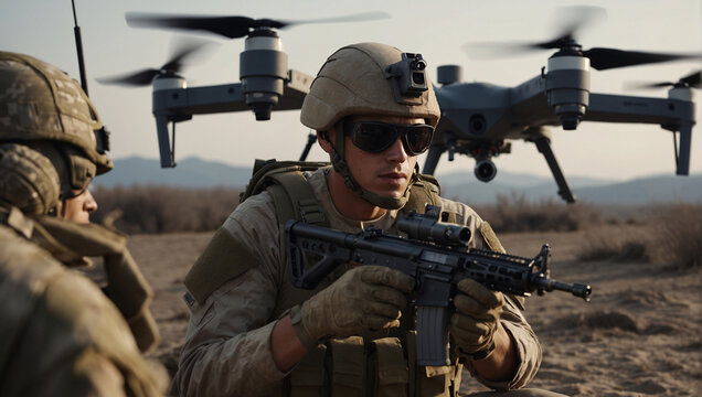 Military drones have become an integral part of modern warfare, allowing soldiers to effectively destroy enemy targets and achieve success on the battlefield