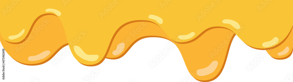 Wall mural divider header for app, banners or posters. set of template dividers shapes for website. curve lines