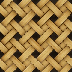 Woven Bamboo Mat Pattern