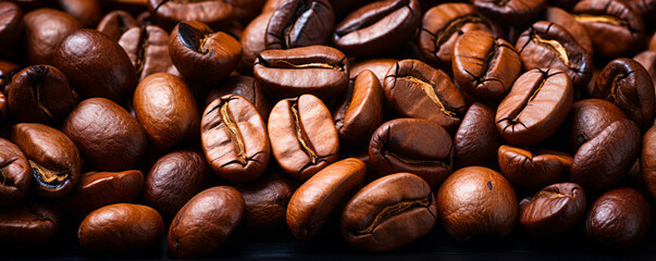 Coffee Beans from Above: A Rounded and Repetitive Pattern
