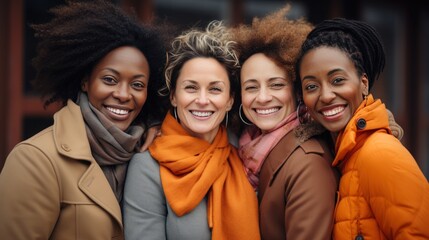 Fototapeta premium our women smiling